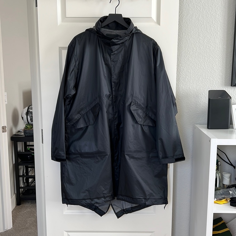 Men’s Black The North Face Rain Trench Coat